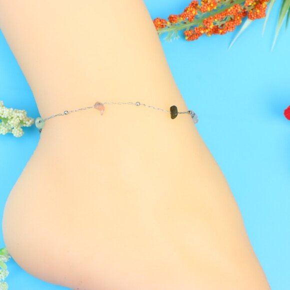 Elegant Handmade Anklet – Perfect for Women & Girls | Ideal Gift Option, DYC1712 - Picture 4 of 7